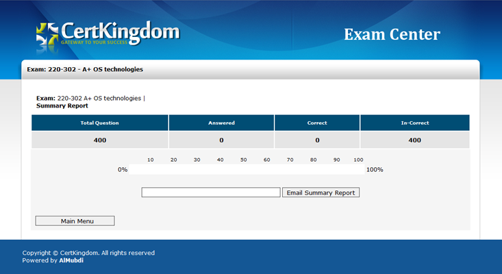 Exams Result and Mail your Result